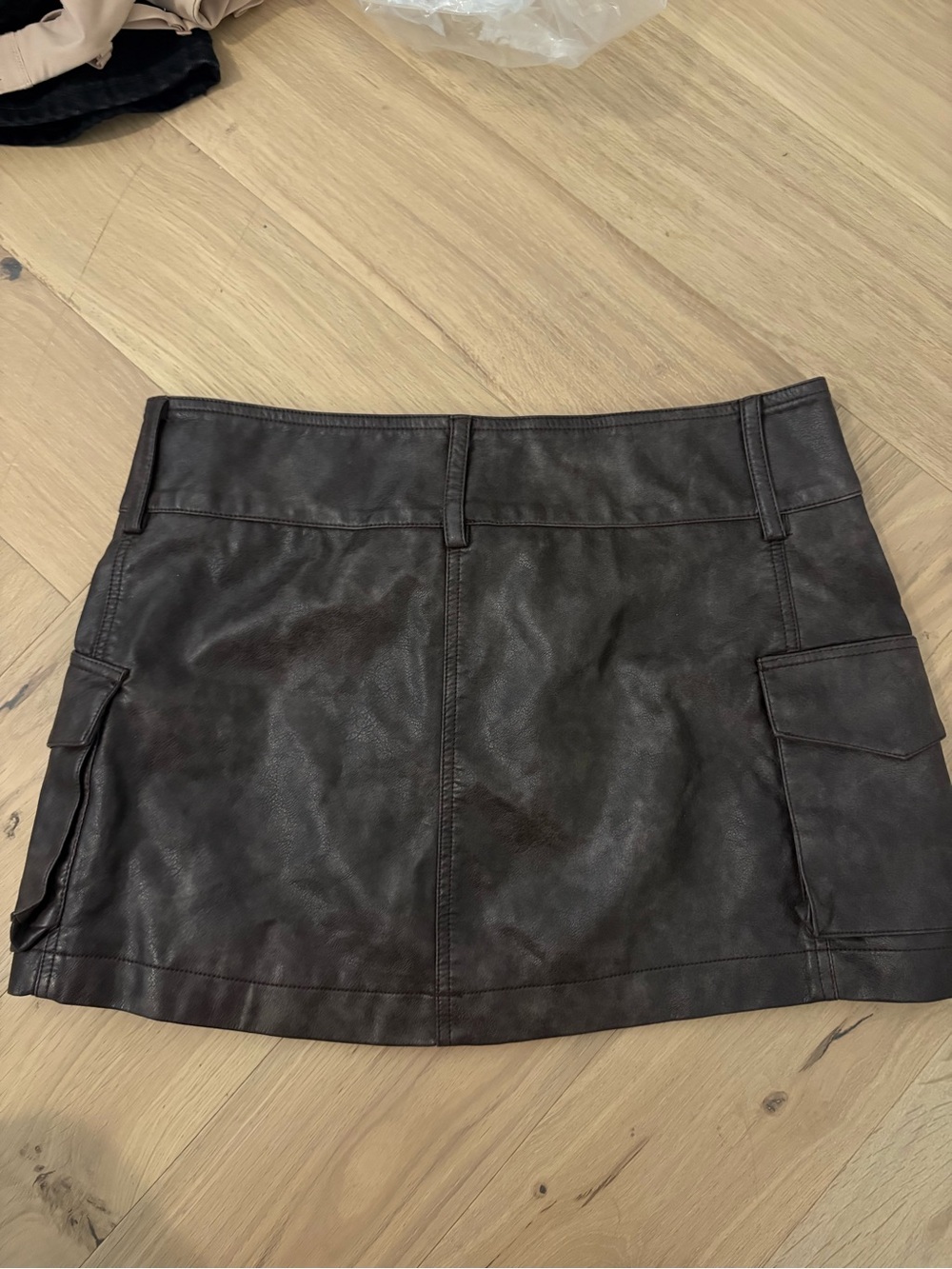 Princess Polly Brown Mini Skirt with Belted Waist - Picture 2 of 3